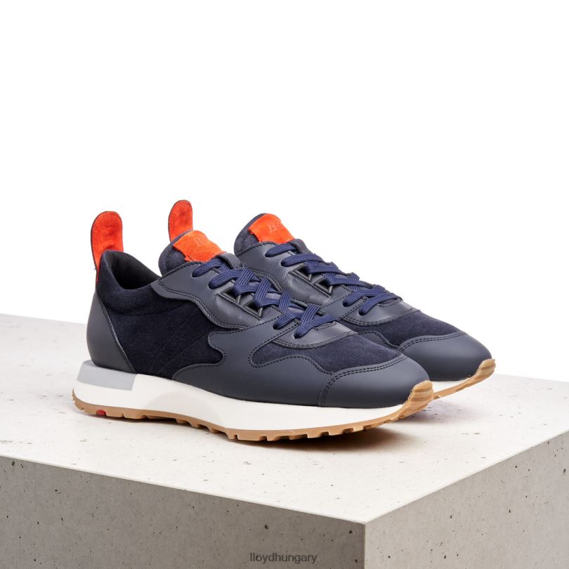 cipő HU LLOYD nők báránybőr tornacipő kék 6444N791