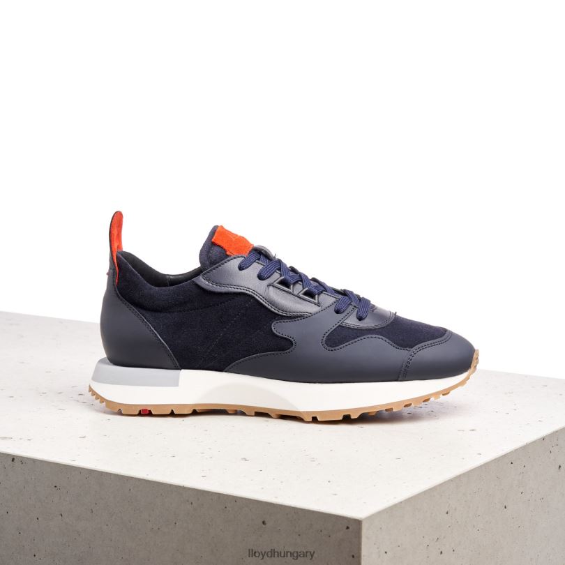 cipő HU LLOYD nők báránybőr tornacipő kék 6444N791