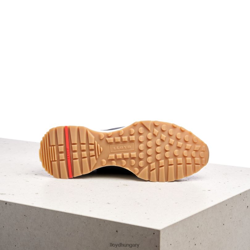 cipő HU LLOYD nők báránybőr tornacipő kék 6444N791