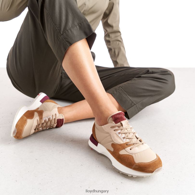 cipő HU LLOYD nők báránybőr tornacipő kombinált 6444N820