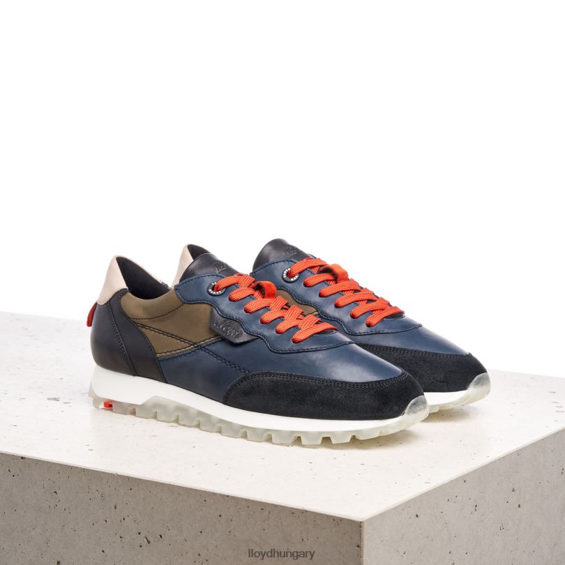 cipő HU LLOYD nők báránybőr tornacipő kombinált 6444N821