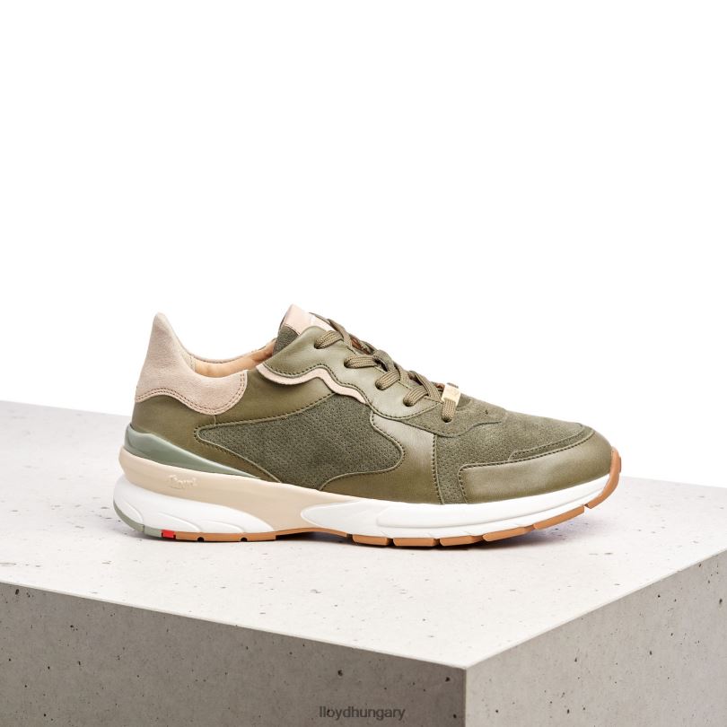 cipő HU LLOYD nők báránybőr tornacipő zöld 6444N817