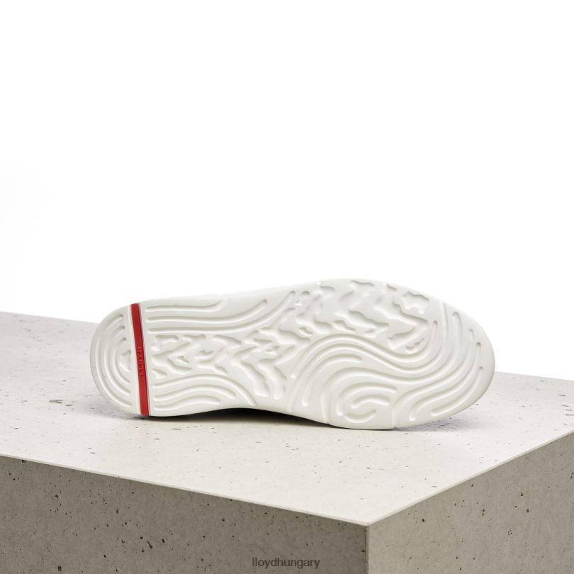 cipő HU LLOYD nők bőr tornacipők fekete 6444N834