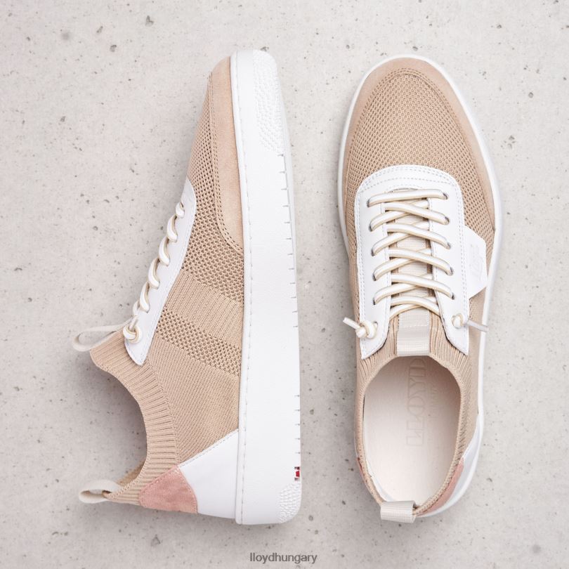 cipő HU LLOYD nők foltos sima bőr tornacipő kombinált 6444N783