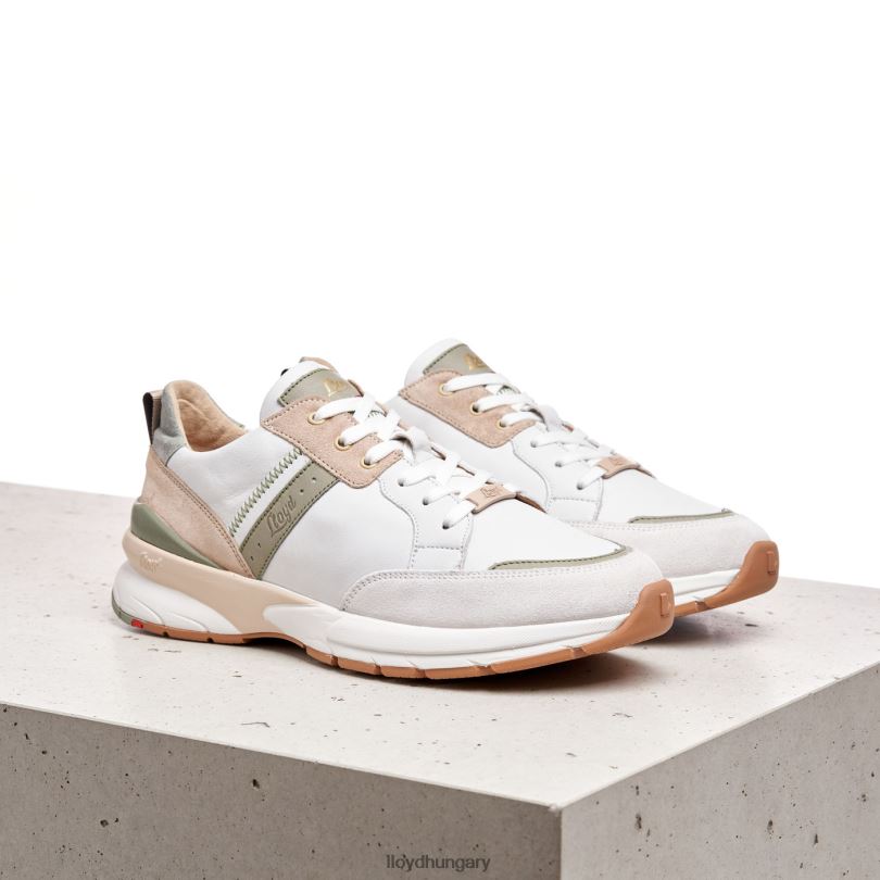 cipő HU LLOYD nők foltos sima bőr tornacipő kombinált 6444N840