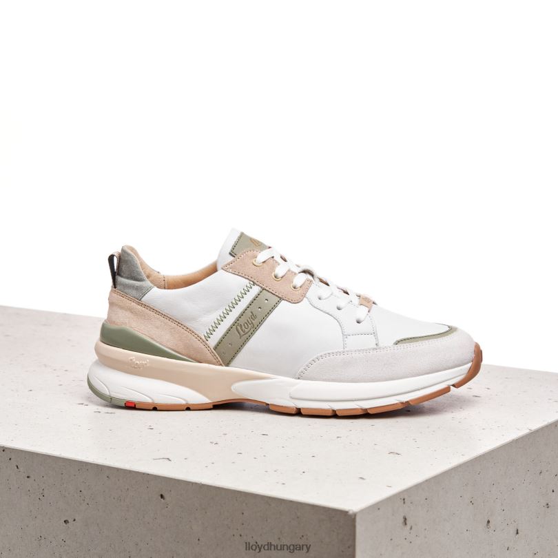 cipő HU LLOYD nők foltos sima bőr tornacipő kombinált 6444N840