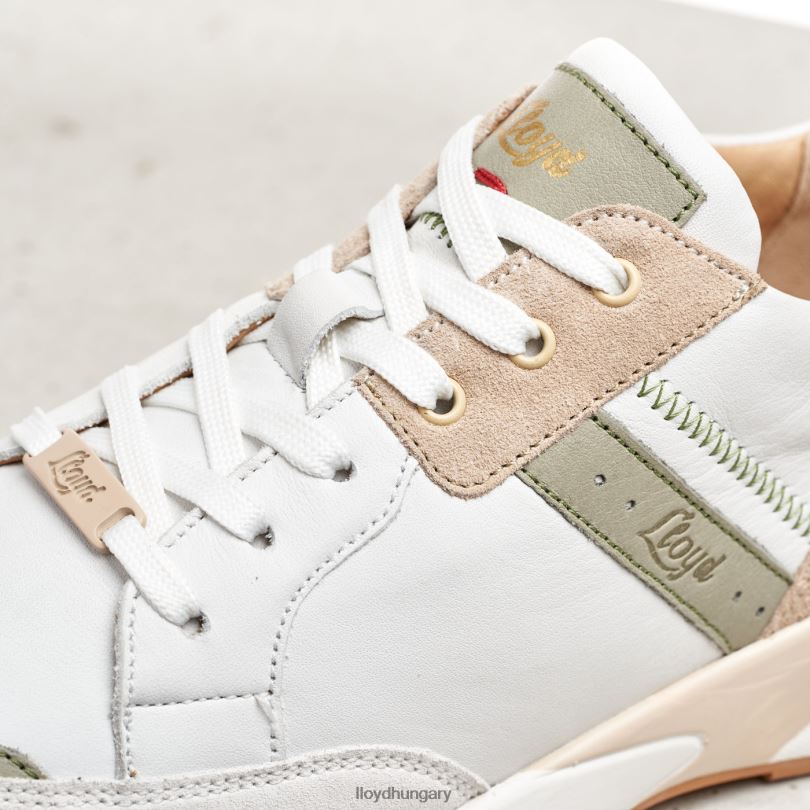 cipő HU LLOYD nők foltos sima bőr tornacipő kombinált 6444N840