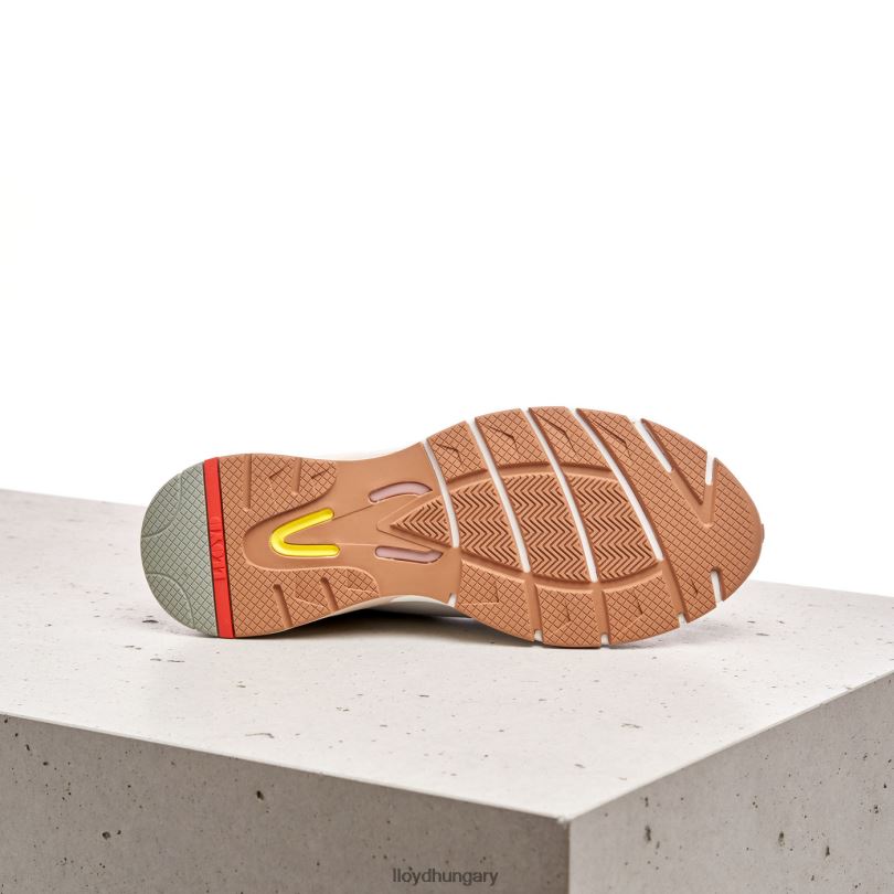 cipő HU LLOYD nők foltos sima bőr tornacipő kombinált 6444N840