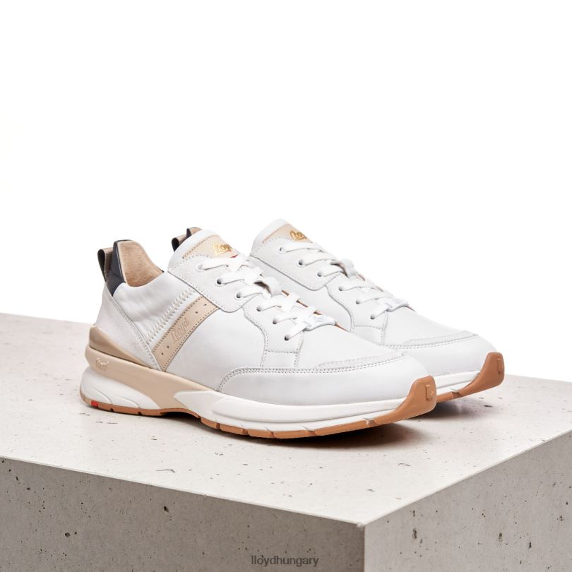 cipő HU LLOYD nők foltos sima bőr tornacipő kombinált 6444N846