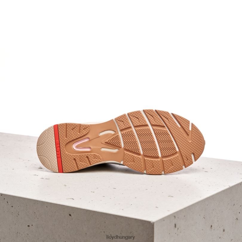 cipő HU LLOYD nők foltos sima bőr tornacipő kombinált 6444N846