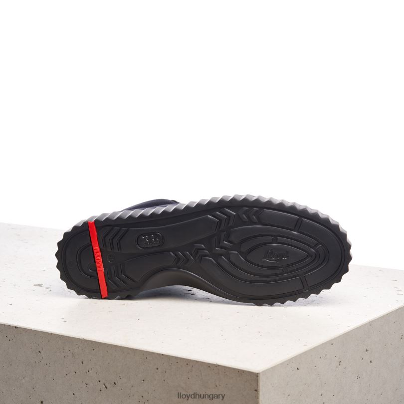 cipő HU LLOYD nők magas felső tornacipő kék 6444N811