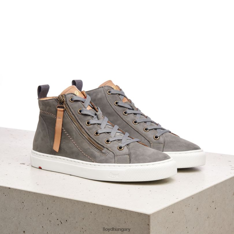 cipő HU LLOYD nők magas felső tornacipő szürke 6444N873