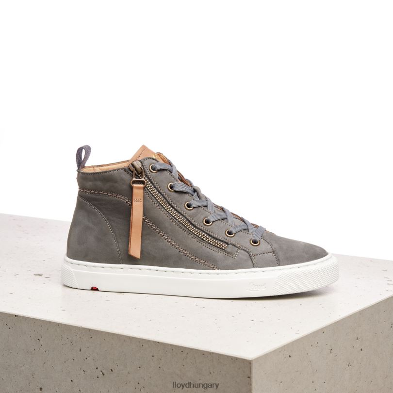 cipő HU LLOYD nők magas felső tornacipő szürke 6444N873