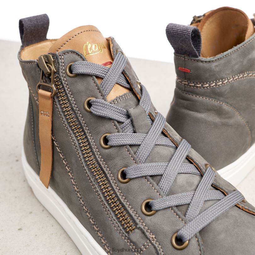 cipő HU LLOYD nők magas felső tornacipő szürke 6444N873