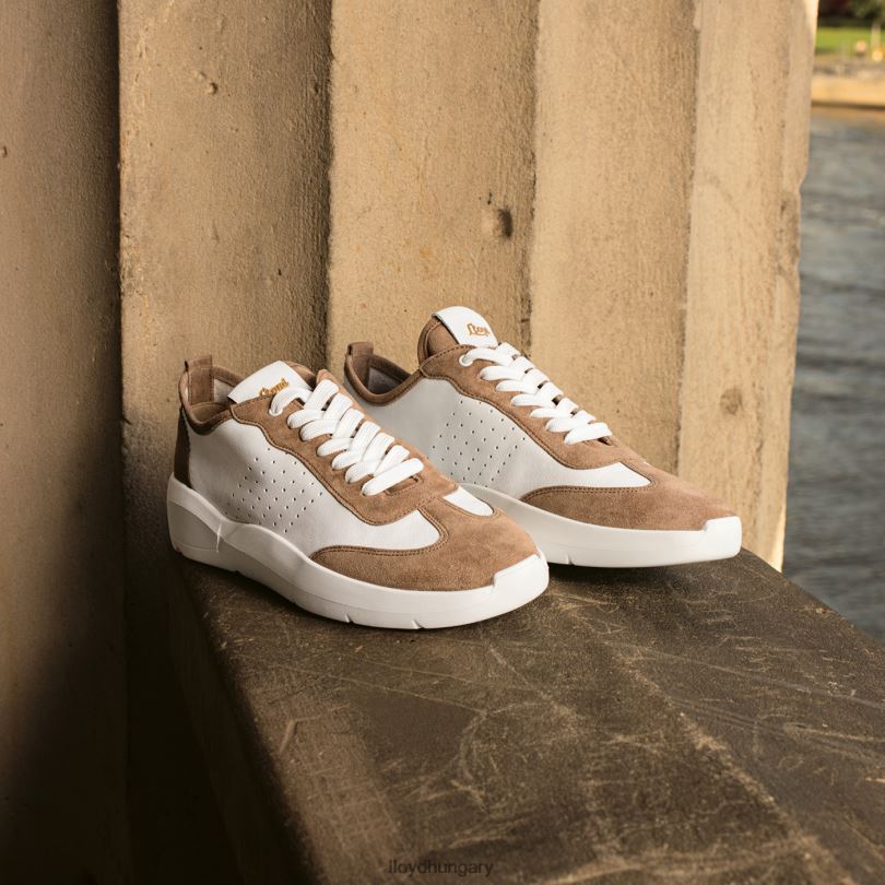 cipő HU LLOYD nők minőségi alacsony szárú tornacipő bézs 6444N1353