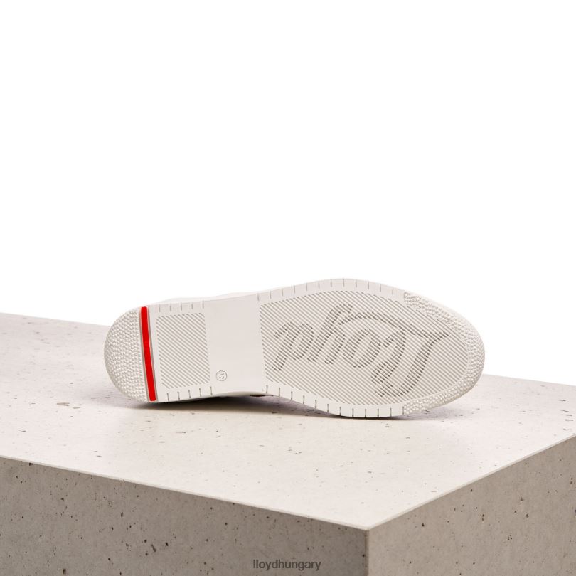 cipő HU LLOYD nők minőségi alacsony szárú tornacipő fehér 6444N831