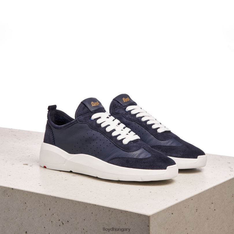 cipő HU LLOYD nők minőségi alacsony szárú tornacipő kék 6444N1352