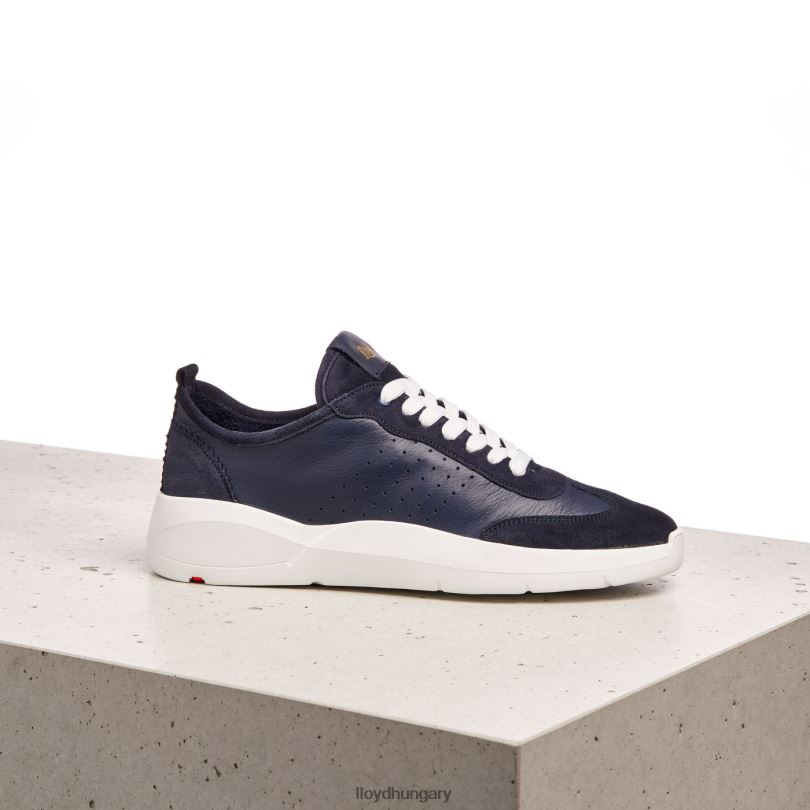 cipő HU LLOYD nők minőségi alacsony szárú tornacipő kék 6444N1352