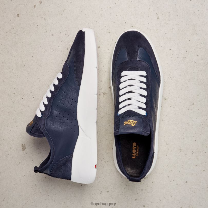 cipő HU LLOYD nők minőségi alacsony szárú tornacipő kék 6444N1352