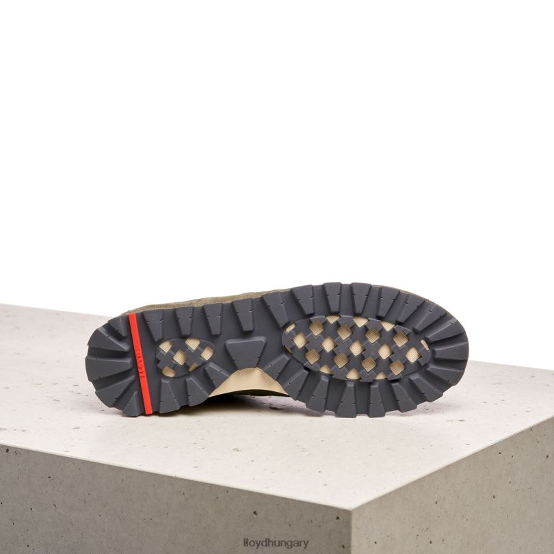 cipő HU LLOYD nők minőségi alacsony szárú tornacipő zöld 6444N857