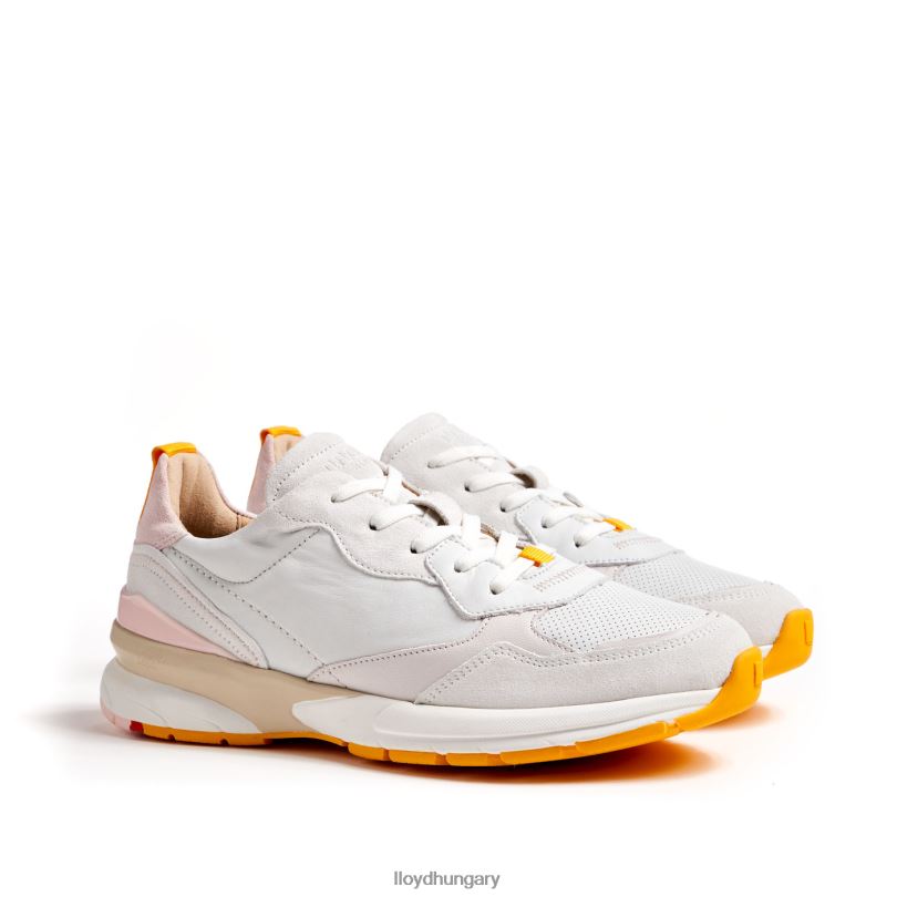 cipő HU LLOYD nők sportos megjelenésű tornacipő fehér 6444N837
