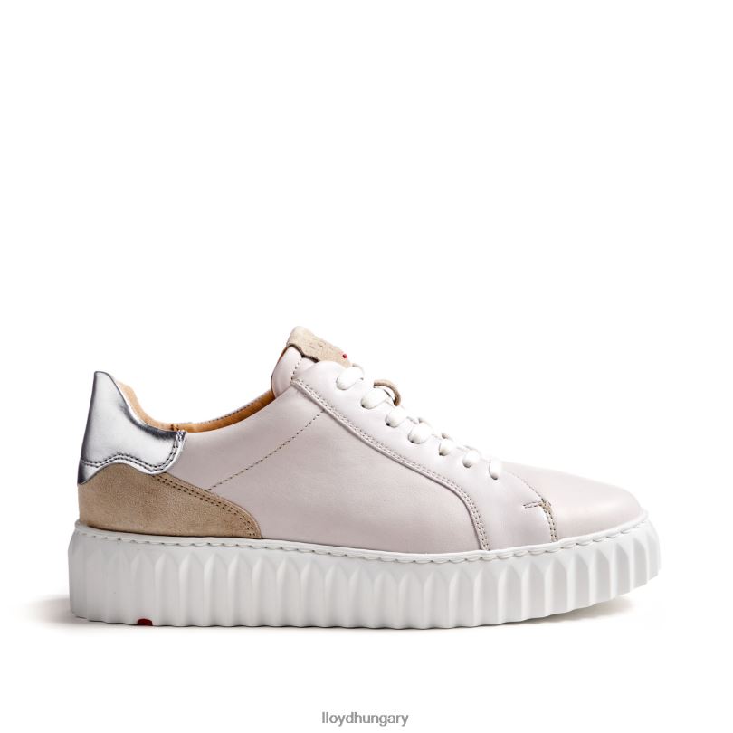 cipő HU LLOYD nők sportos megjelenésű tornacipő fehér 6444N838