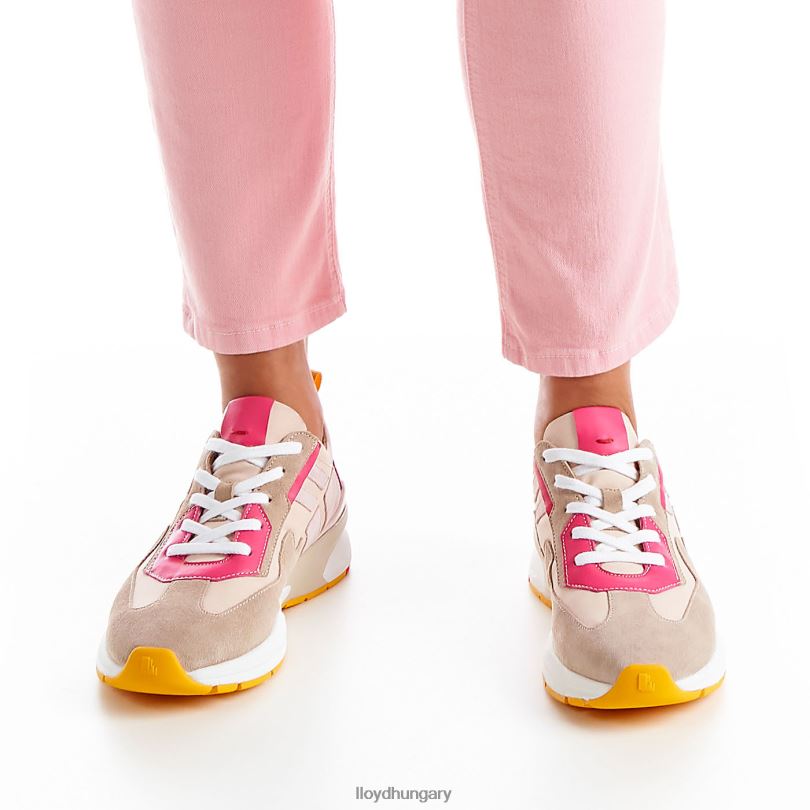 cipő HU LLOYD nők sportos megjelenésű tornacipő kombinált 6444N839