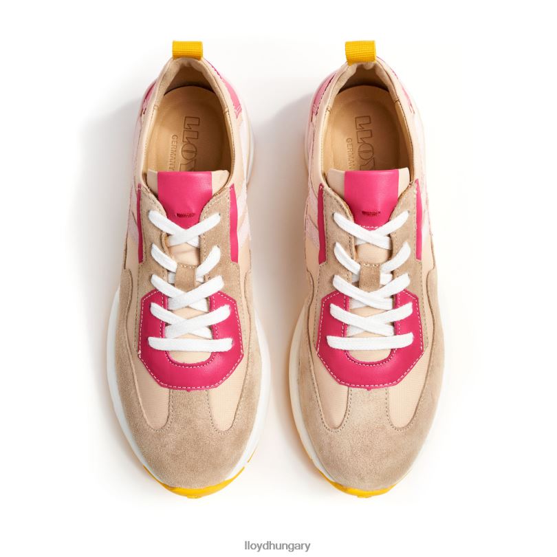 cipő HU LLOYD nők sportos megjelenésű tornacipő kombinált 6444N839