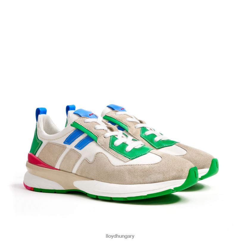 cipő HU LLOYD nők sportos megjelenésű tornacipő kombinált 6444N863