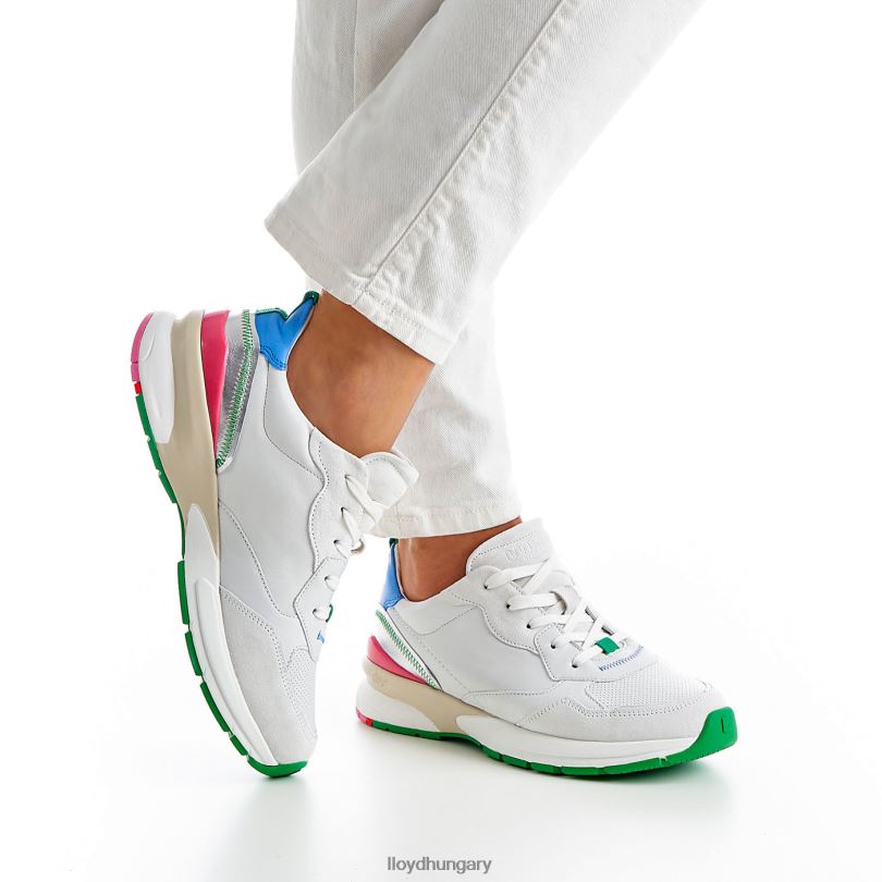 cipő HU LLOYD nők tornacipő fehér 6444N815