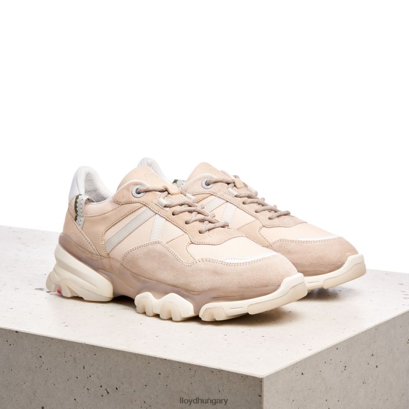 cipő HU LLOYD nők velúr tornacipő bézs 6444N779