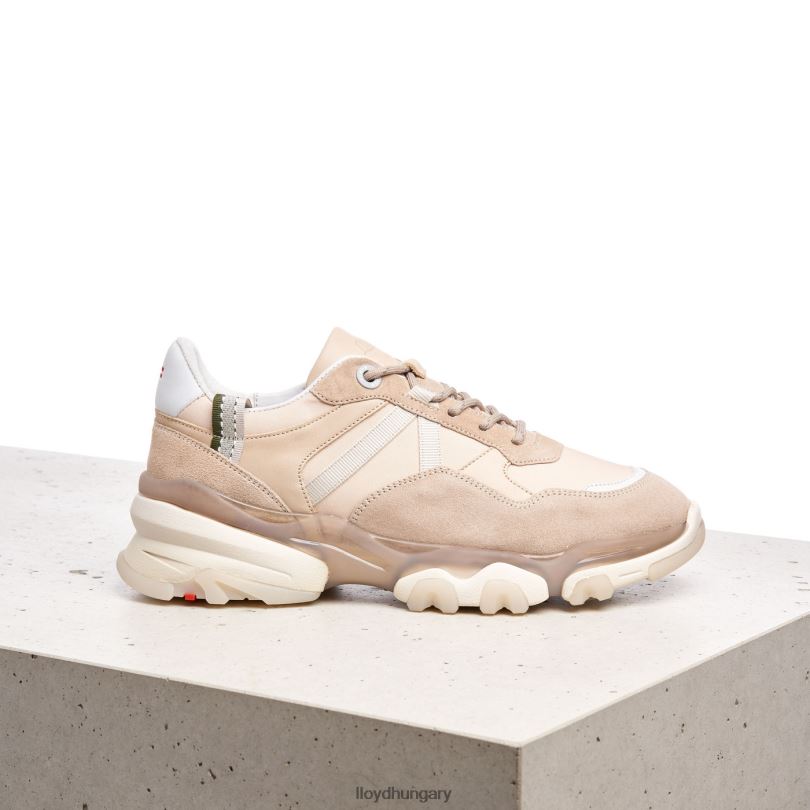 cipő HU LLOYD nők velúr tornacipő bézs 6444N779