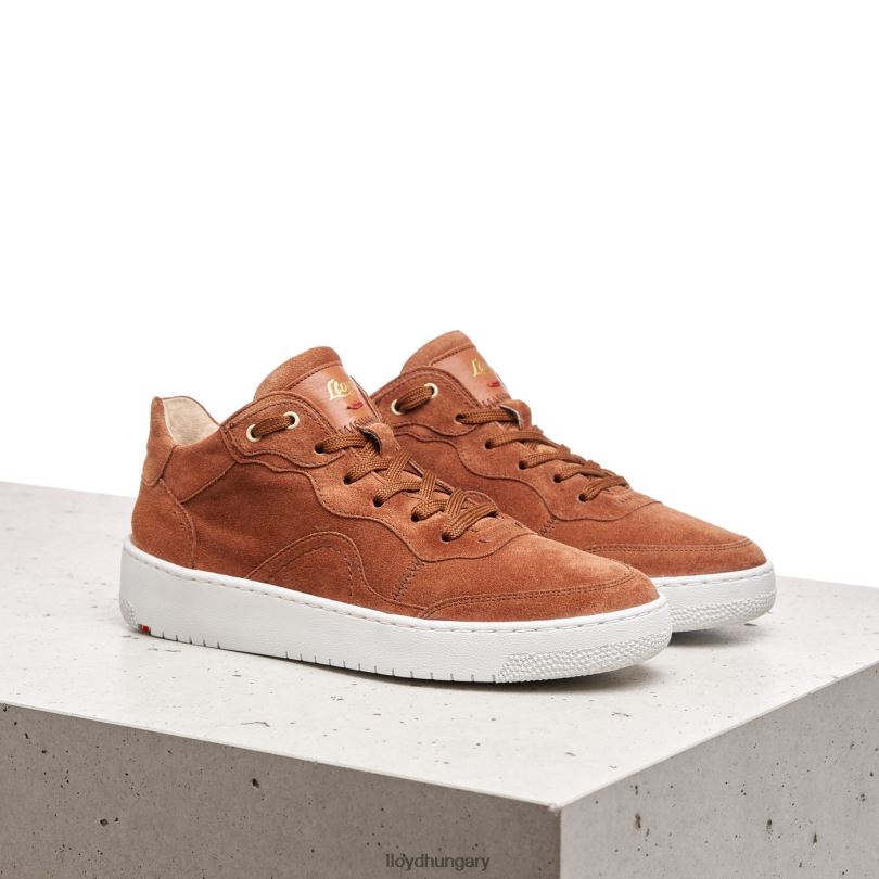 cipő HU LLOYD nők velúr tornacipő barna 6444N819