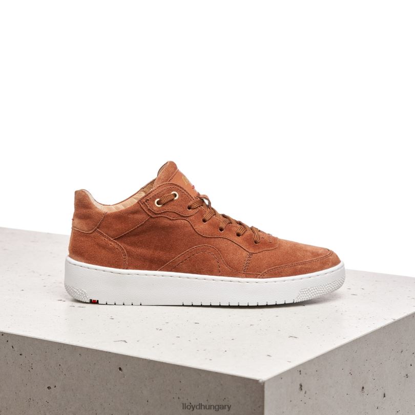 cipő HU LLOYD nők velúr tornacipő barna 6444N819