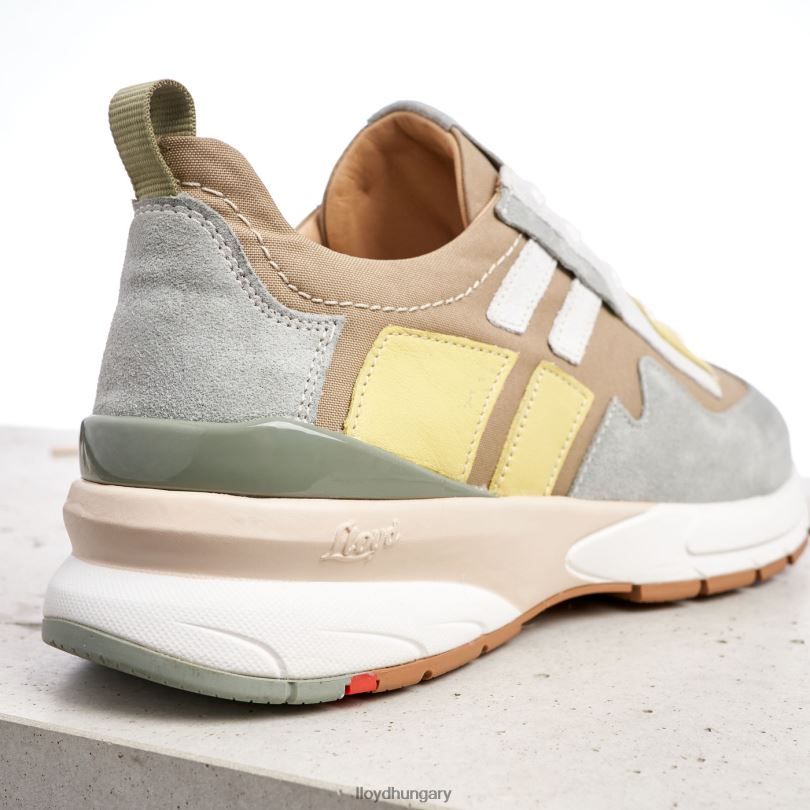 cipő HU LLOYD nők velúr tornacipő kombinált 6444N818