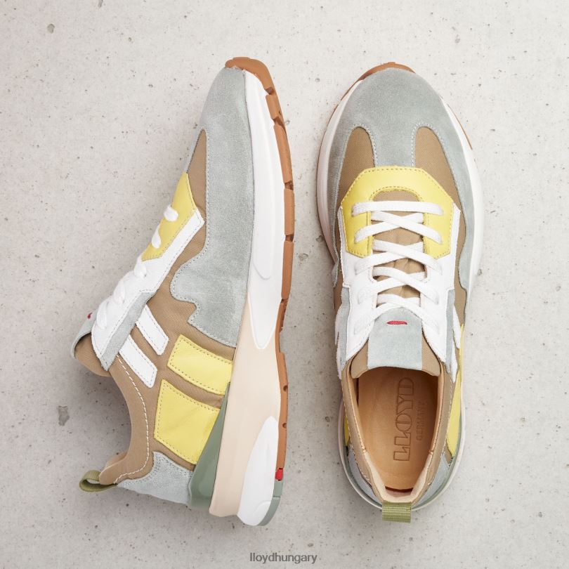 cipő HU LLOYD nők velúr tornacipő kombinált 6444N818