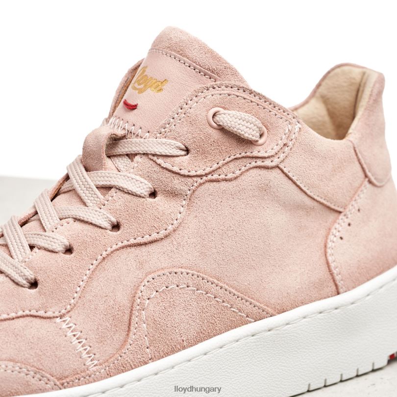 cipő HU LLOYD nők velúr tornacipő rózsaszín 6444N812