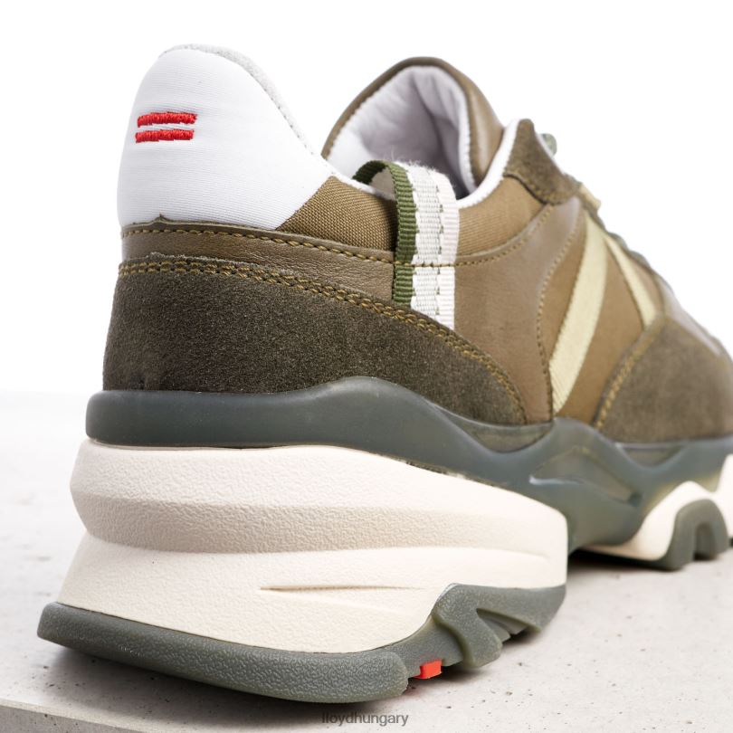 cipő HU LLOYD nők velúr tornacipő zöld 6444N802