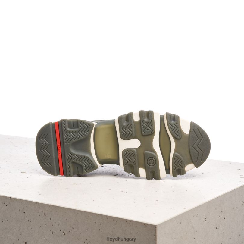 cipő HU LLOYD nők velúr tornacipő zöld 6444N802