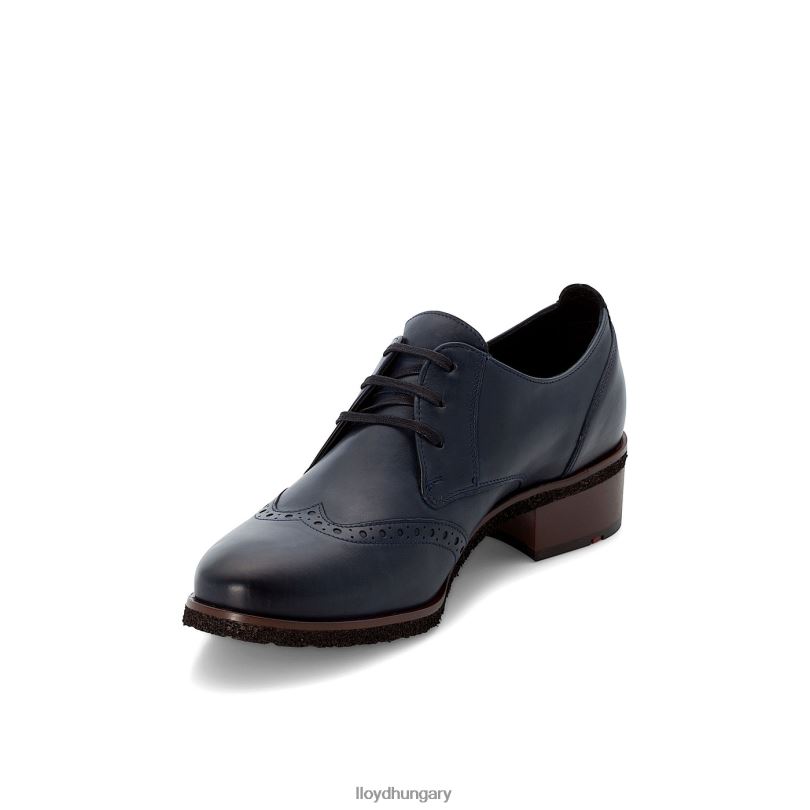 cipő HU LLOYD nők alkalmi fűzős félcipő kék 6444N1103