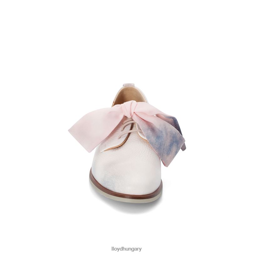 cipő HU LLOYD nők csipke sima bőr félcipő kombinált 6444N1179