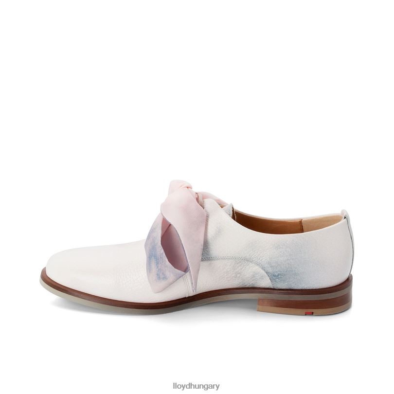 cipő HU LLOYD nők csipke sima bőr félcipő kombinált 6444N1179