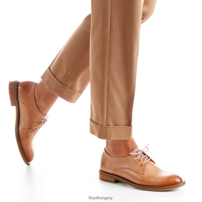 cipő HU LLOYD nők félcipőt befűzni barna 6444N1056