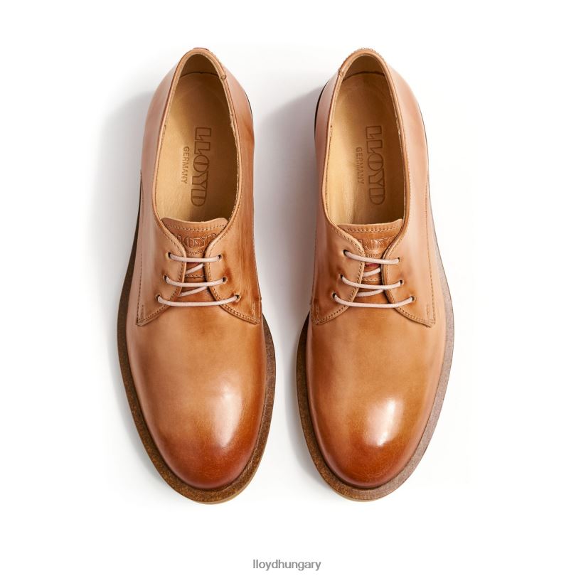 cipő HU LLOYD nők félcipőt befűzni barna 6444N1056