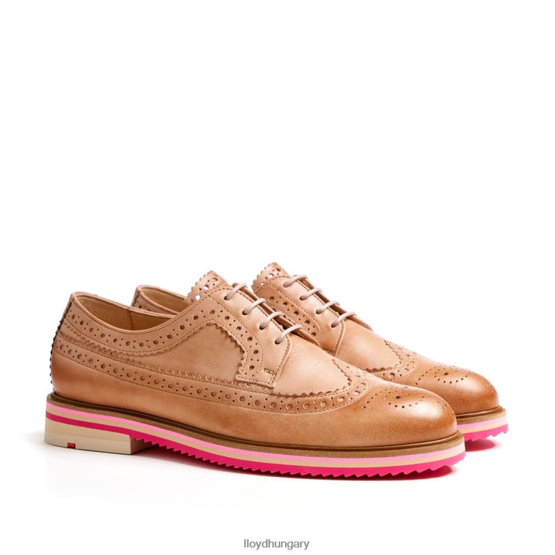 cipő HU LLOYD nők félcipőt befűzni barna 6444N1063