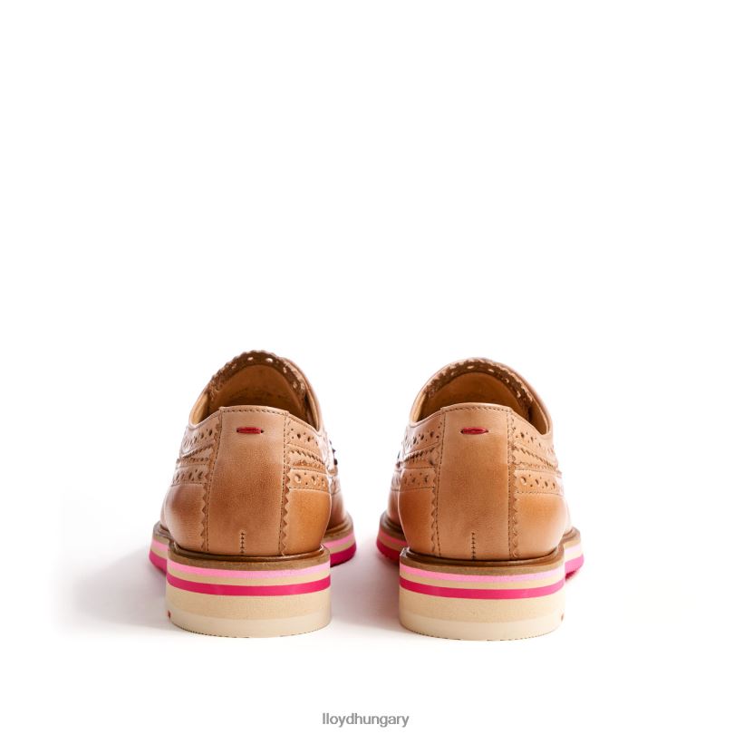 cipő HU LLOYD nők félcipőt befűzni barna 6444N1063