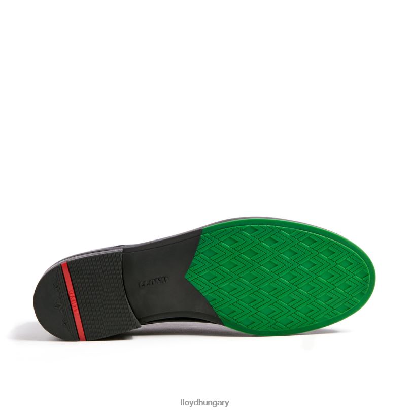 cipő HU LLOYD nők félcipőt befűzni fekete 6444N1051