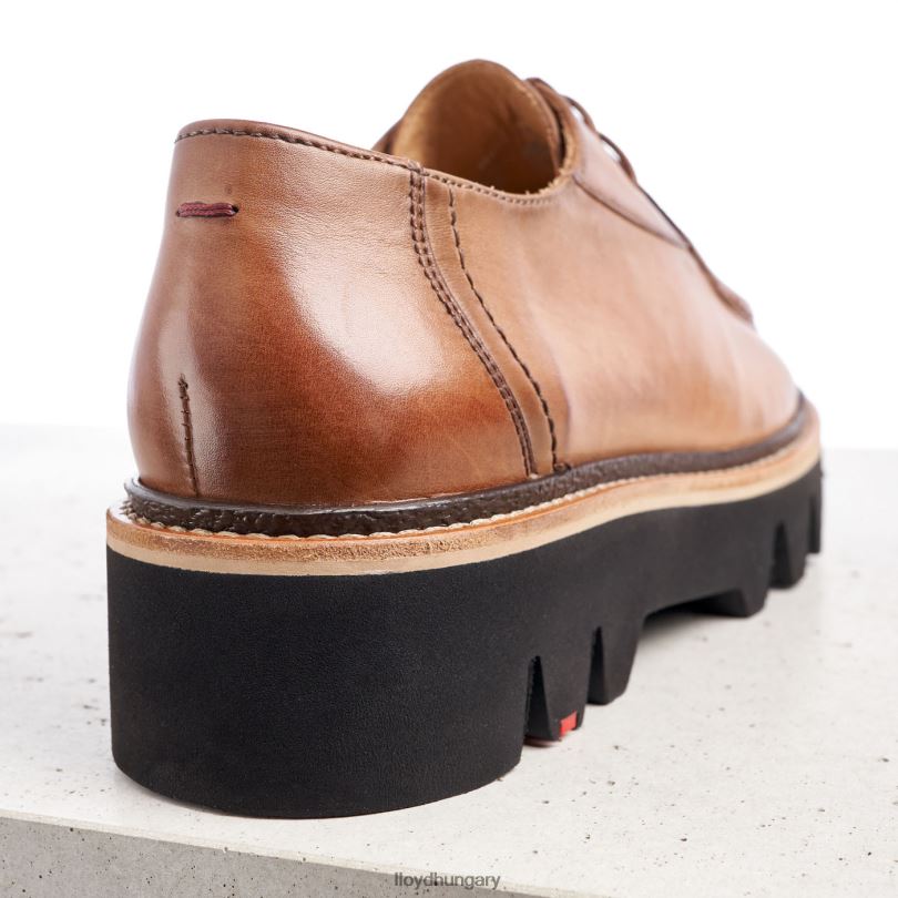 cipő HU LLOYD nők fűzős papucs barna 6444N1358