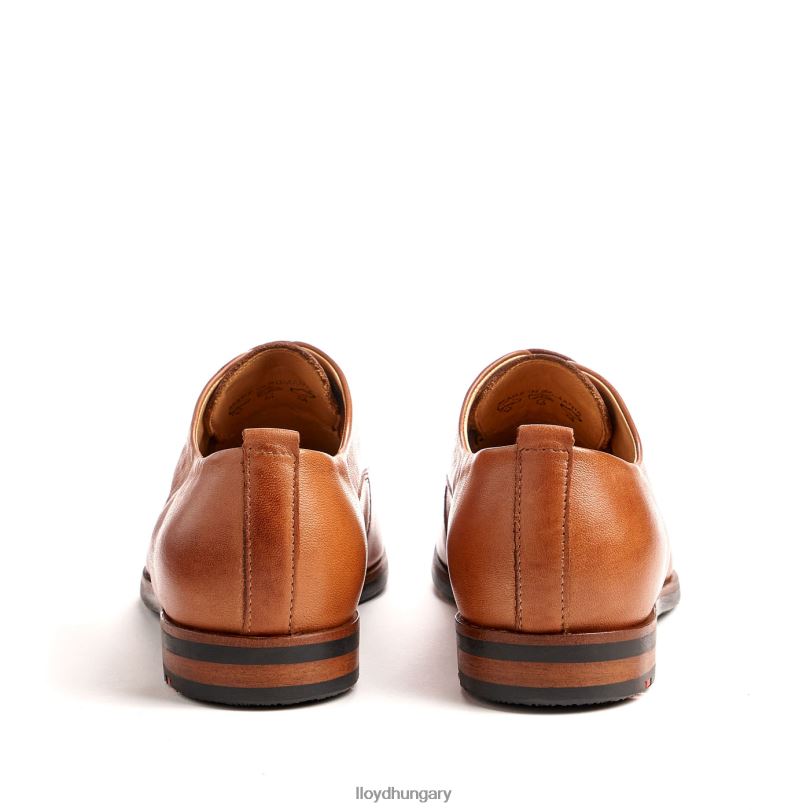 cipő HU LLOYD nők foltos fűzős félcipő barna 6444N1030