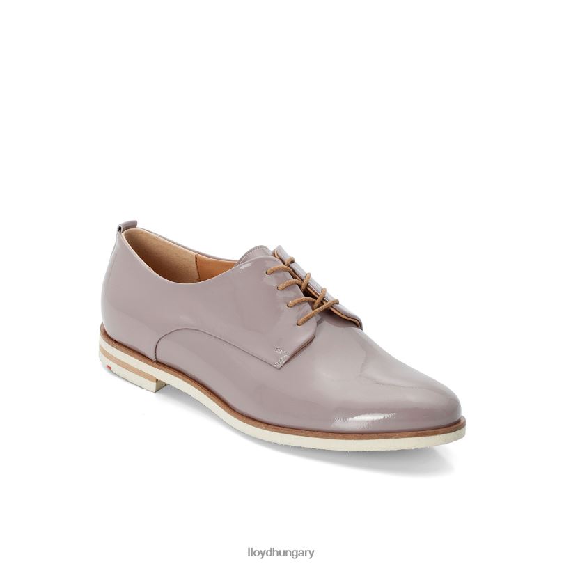 cipő HU LLOYD nők lakkfűzős félcipő szürke 6444N1078